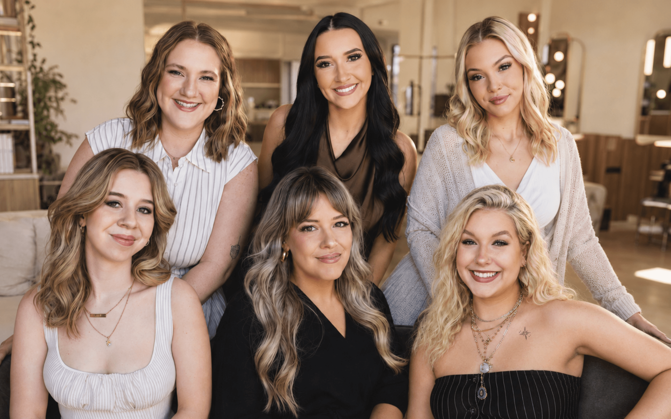 The artists of The Collective photographed together.
